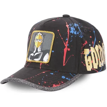 Gorra curva negra ajustable Daisuke Duke Fleed TAG ACT1 UFO Robot Grendizer de Capslab