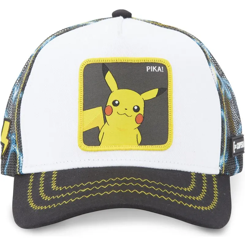 cepur-izliekta-truckeris-melns-snapback-ele2-pikachu-pokemon-no-capslab