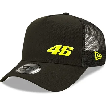cepur-izliekta-truckeris-melns-snapback-a-frame-repreve-flawless-no-valentino-rossi-vr46-motogp-no-new-era