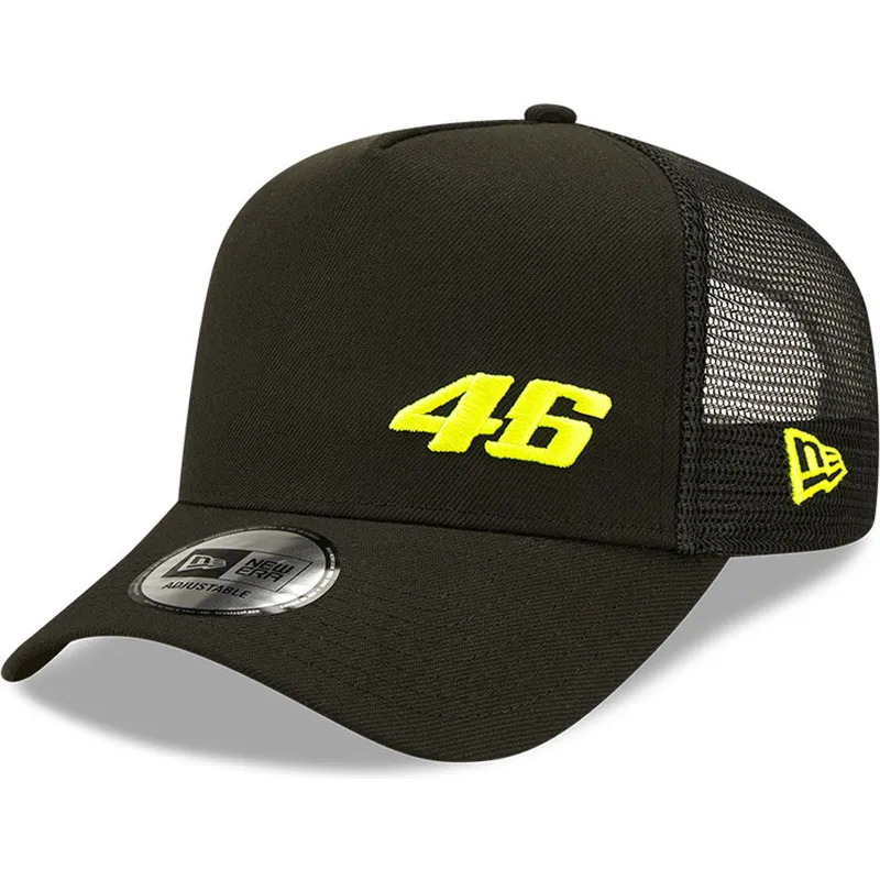 cepur-izliekta-truckeris-melns-snapback-a-frame-repreve-flawless-no-valentino-rossi-vr46-motogp-no-new-era