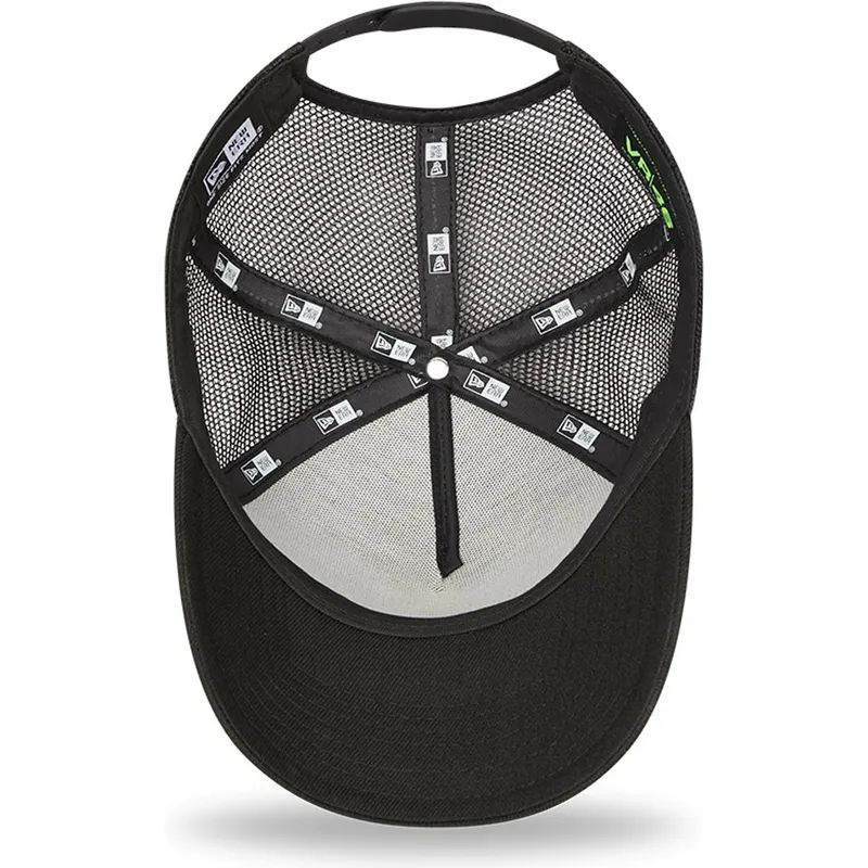 cepur-izliekta-truckeris-melns-snapback-a-frame-repreve-flawless-no-valentino-rossi-vr46-motogp-no-new-era