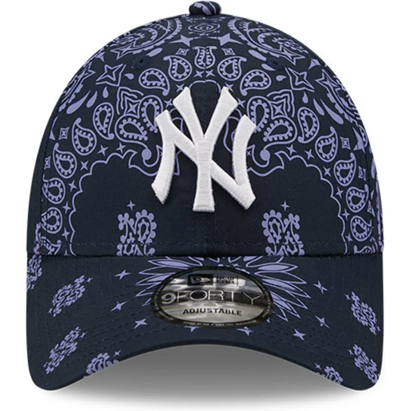 cepur-izliekta-tumsi-zils-regulejams-9forty-paisley-print-no-new-york-yankees-mlb-no-new-era cepur-izliekta-tumsi-zils-regulejams-9forty-paisley-print-no-new-york-yankees-mlb-no-new-era