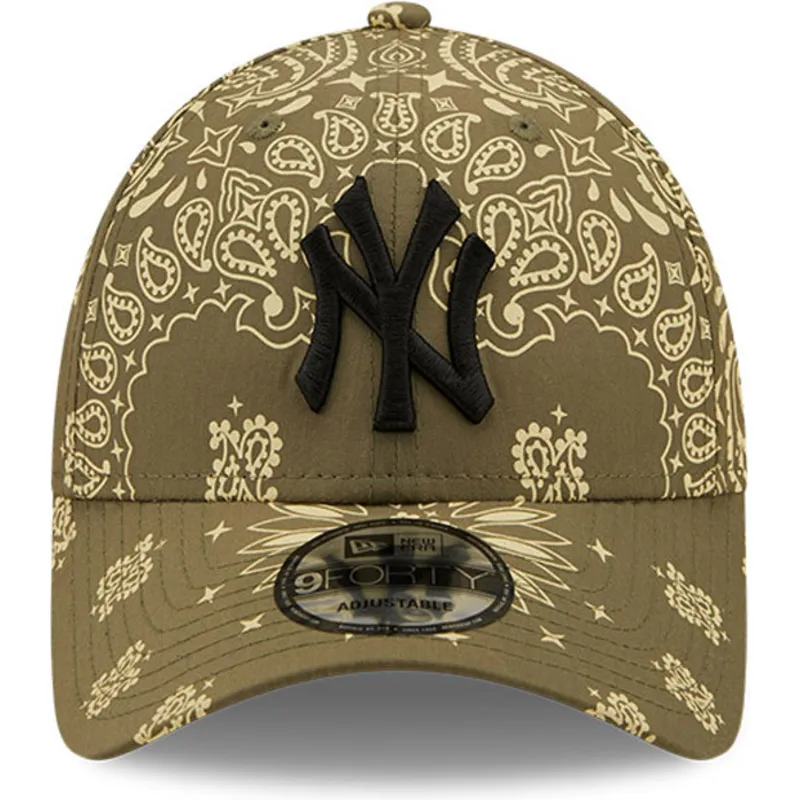 cepur-izliekta-zals-regulejams-9forty-paisley-print-no-new-york-yankees-mlb-no-new-era