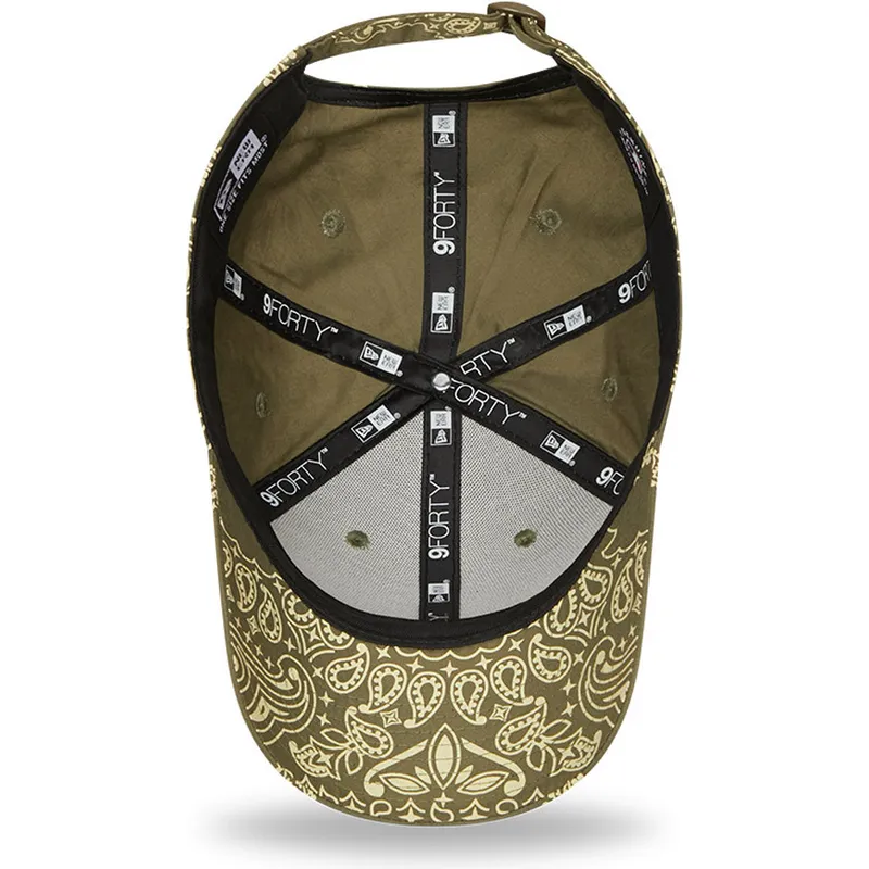 cepur-izliekta-zals-regulejams-9forty-paisley-print-no-new-york-yankees-mlb-no-new-era