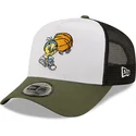 cepur-izliekta-truckeris-balts-snapback-a-frame-character-sports-no-piolin-looney-tunes-no-new-era