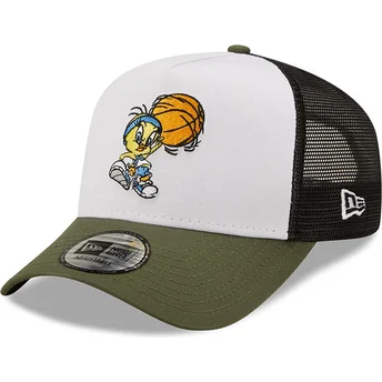cepur-izliekta-truckeris-balts-snapback-a-frame-character-sports-no-piolin-looney-tunes-no-new-era