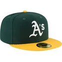 cepur-plakana-zals-pieguloss-59fifty-ac-perf-no-oakland-athletics-mlb-no-new-era