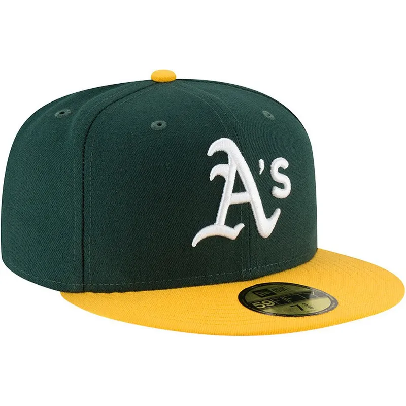 cap-plakana-green-ajustada-59fifty-ac-perf-no-oakland-athletics-mlb-no-new-era