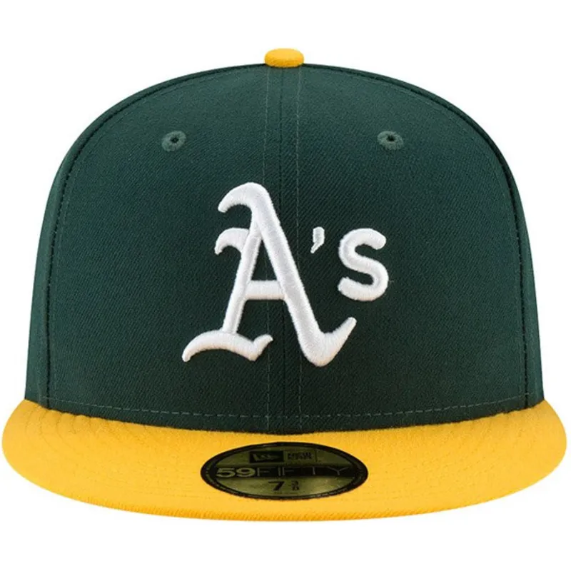 cepur-plakana-zals-pieguloss-59fifty-ac-perf-no-oakland-athletics-mlb-no-new-era