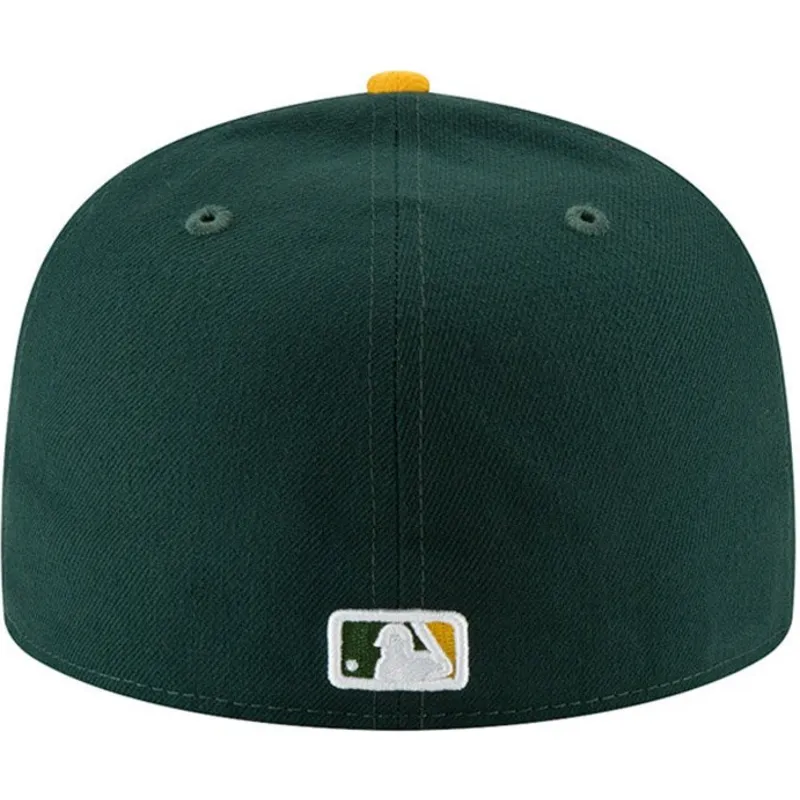 cap-plakana-green-ajustada-59fifty-ac-perf-no-oakland-athletics-mlb-no-new-era