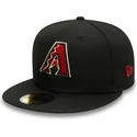 schwarze-59fifty-ac-perf-fitted-cap-der-arizona-diamondbacks-mlb-von-new-era