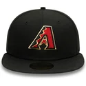 schwarze-59fifty-ac-perf-fitted-cap-der-arizona-diamondbacks-mlb-von-new-era