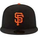 casquette-plate-noire-ajustee-59fifty-ac-perf-san-francisco-giants-mlb-new-era