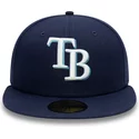 new-era-flat-brim-59fifty-ac-perf-tampa-bay-rays-mlb-navy-blue-fitted-cap
