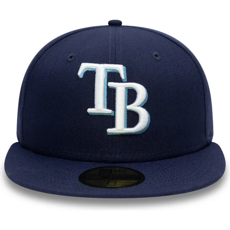cepur-plakana-tumsi-zils-pieguloss-59fifty-ac-perf-no-tampa-bay-rays-mlb-no-new-era