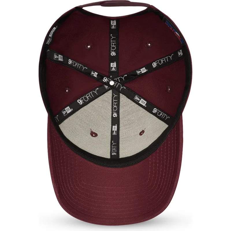 cepur-izliekta-sarkans-snapback-9forty-league-essential-no-new-york-yankees-mlb-no-new-era