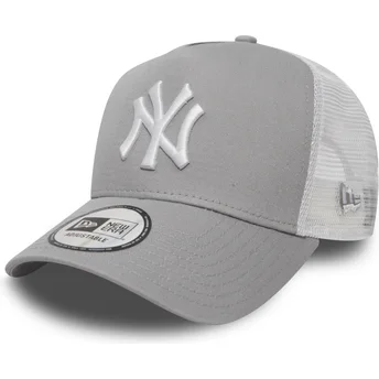 cap-izliekta-gray-snapback-berniem-a-frame-clean-no-new-york-yankees-mlb-no-new-era