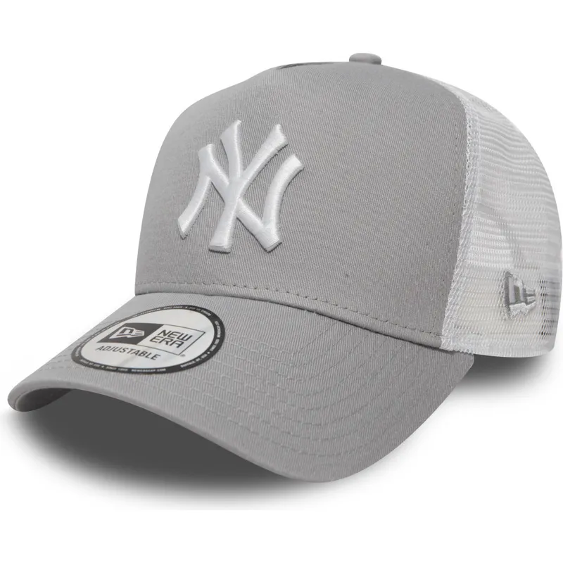 cap-izliekta-gray-snapback-berniem-a-frame-clean-no-new-york-yankees-mlb-no-new-era