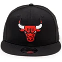 cepur-plakana-melns-snapback-9fifty-no-chicago-bulls-nba-no-new-era