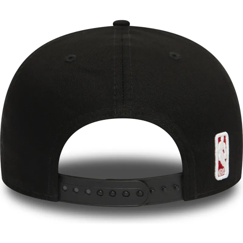 cepur-plakana-melns-snapback-9fifty-no-chicago-bulls-nba-no-new-era