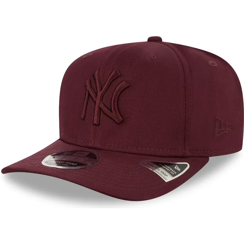 cepur-izliekta-sarkans-snapback-9fifty-stretch-snap-no-new-york-yankees-mlb-no-new-era
