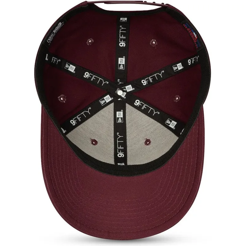 cepur-izliekta-sarkans-snapback-9fifty-stretch-snap-no-new-york-yankees-mlb-no-new-era