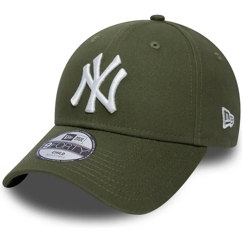 cap-izliekta-green-adjustable-strap-berniem-9forty-league-essential-no-new-york-yankees-mlb-no-new-era