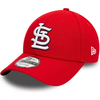 New Era Curved Brim 9FORTY The League St. Louis Cardinals MLB Red Adjustable Cap