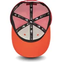 rote-trucker-kappe-9fifty-stretch-snap-all-over-print-von-welsh-fire-the-hundred-von-new-era
