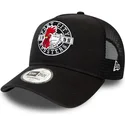 schwarze-a-frame-trucker-kappe-port-city-roosters-milb-von-new-era