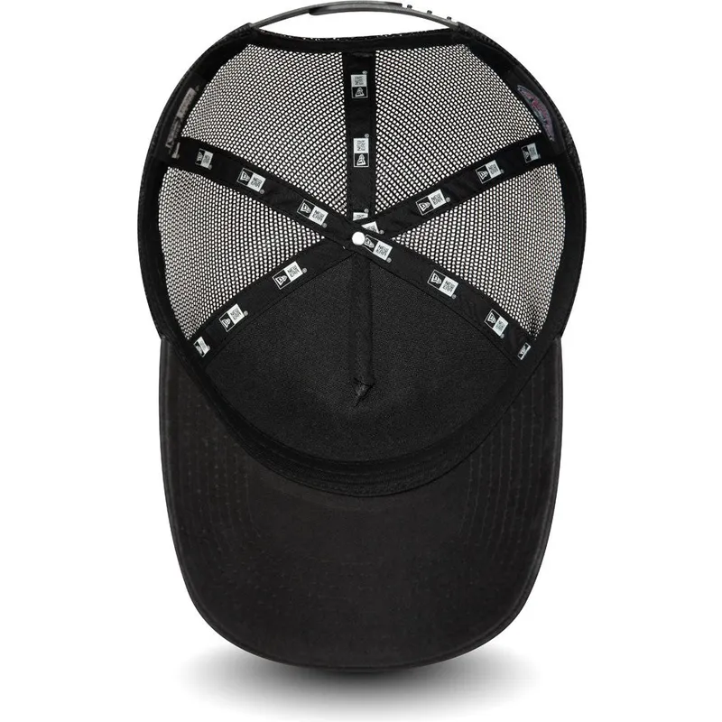 cepur-izliekta-truckeris-melns-snapback-a-frame-no-port-city-roosters-milb-no-new-era