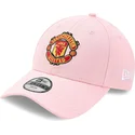 rosa-verstellbare-kinder-cap-9forty-von-manchester-united-football-club-premier-league-von-new-era