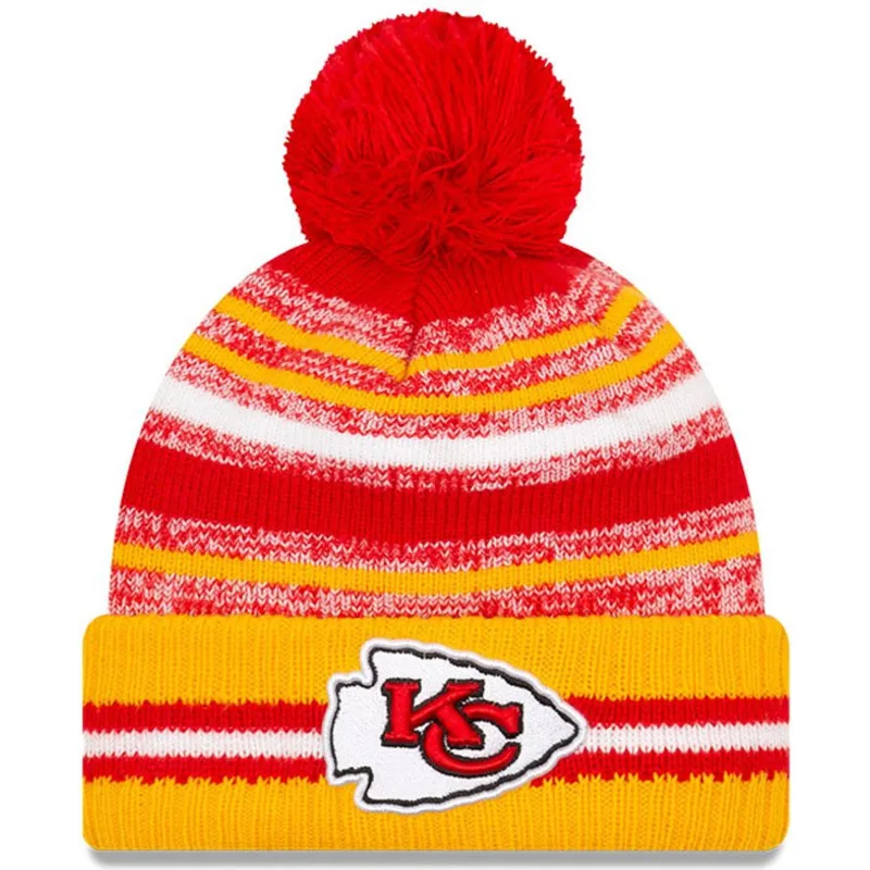 cepur-ar-bumbuli-dzeltens-sport-sideline-no-kansas-city-chiefs-nfl-no-new-era