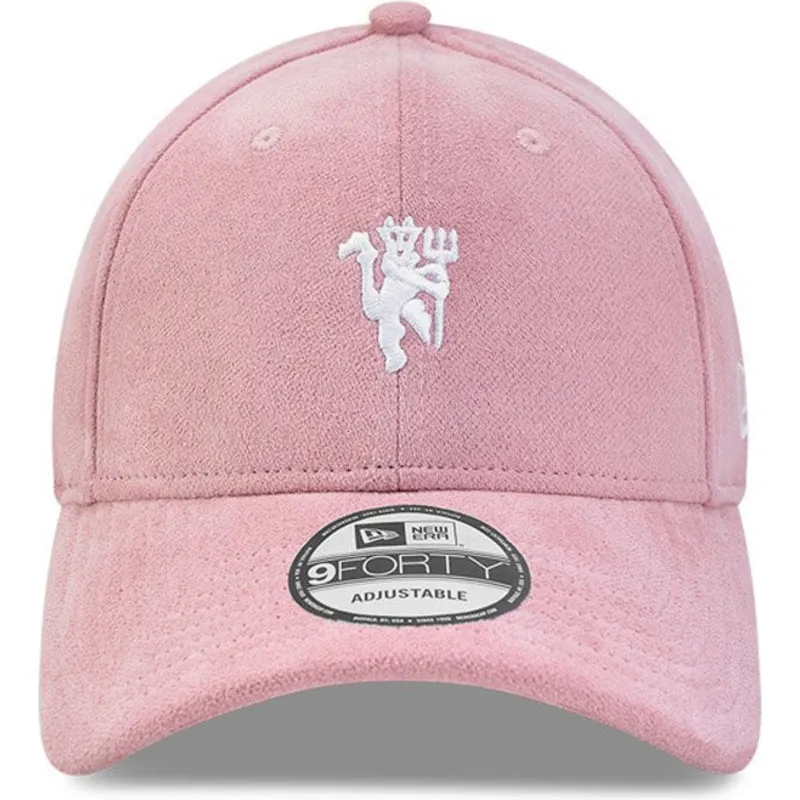 cepur-izliekta-roza-regulejams-9forty-terry-cloth-no-manchester-united-football-club-premier-league-no-new-era