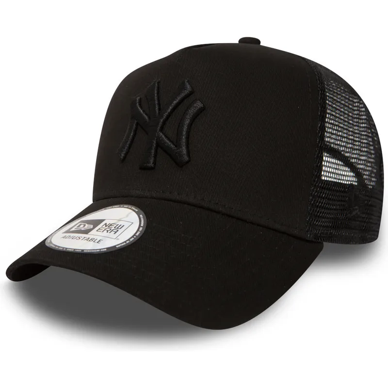 cap-izliekta-black-snapback-berniem-a-frame-clean-no-new-york-yankees-mlb-no-new-era