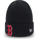 cepur-tumsi-zils-essential-cuff-no-boston-red-sox-mlb-no-new-era