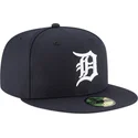 cepur-plakana-tumsi-zils-pieguloss-59fifty-ac-perf-no-detroit-tigers-mlb-no-new-era
