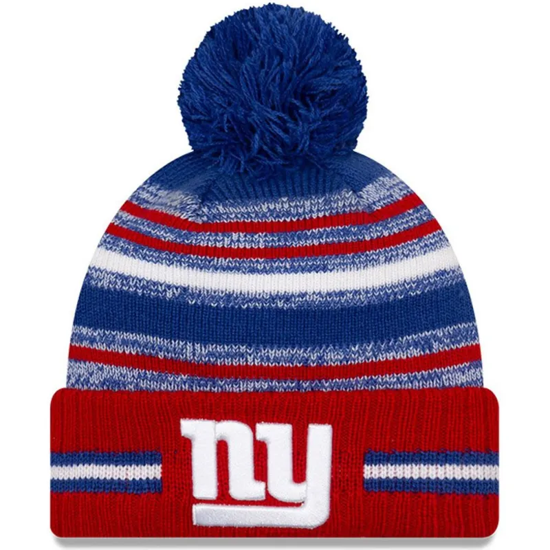 cepur-ar-bumbuli-sarkans-sport-sideline-no-new-york-giants-nfl-no-new-era