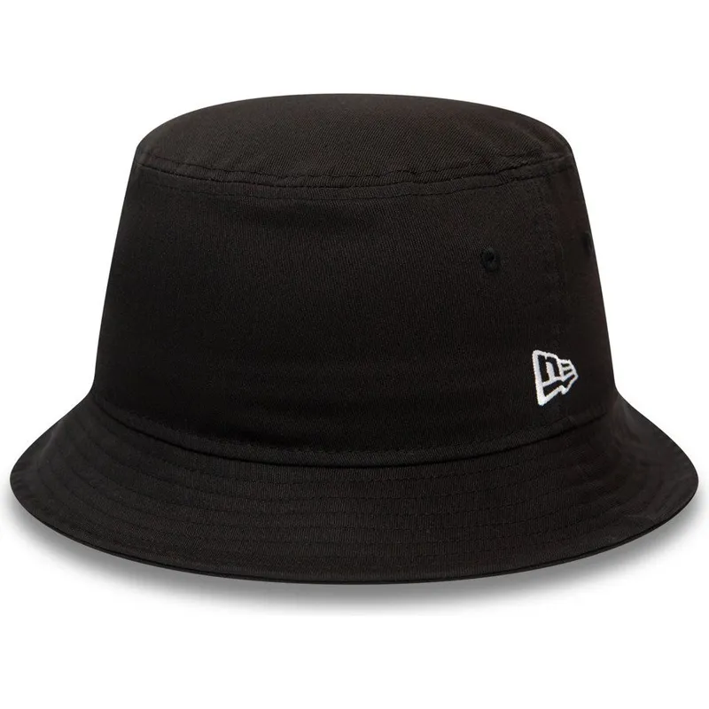 bucket-black-no-bucket-negro-essential-tapered-no-new-era