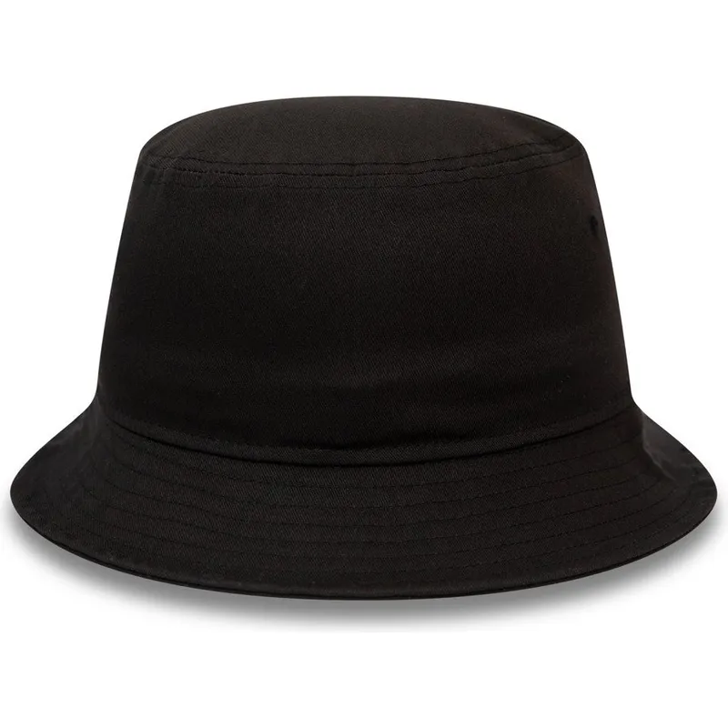 bucket-black-no-bucket-negro-essential-tapered-no-new-era