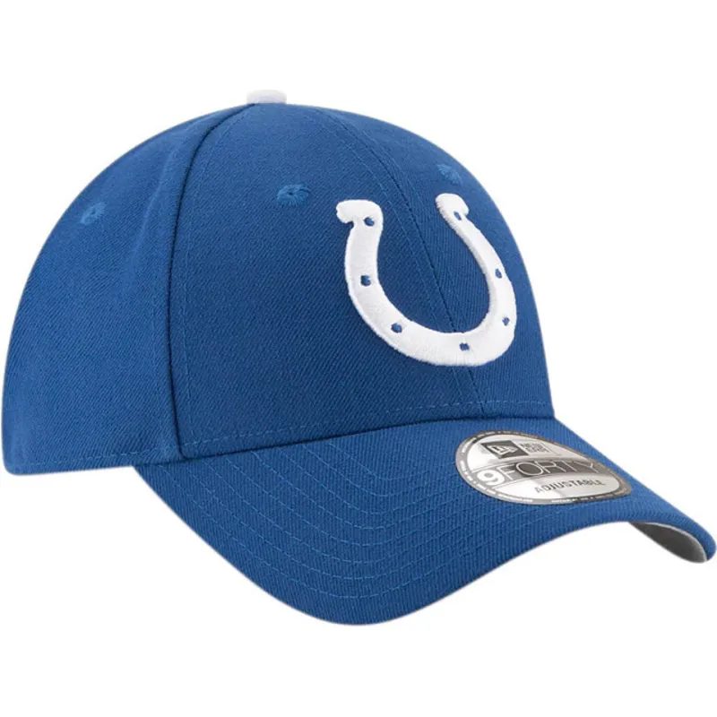 cap-izliekta-blue-adjustable-strap-9forty-the-league-no-indianapolis-colts-nfl-no-new-era
