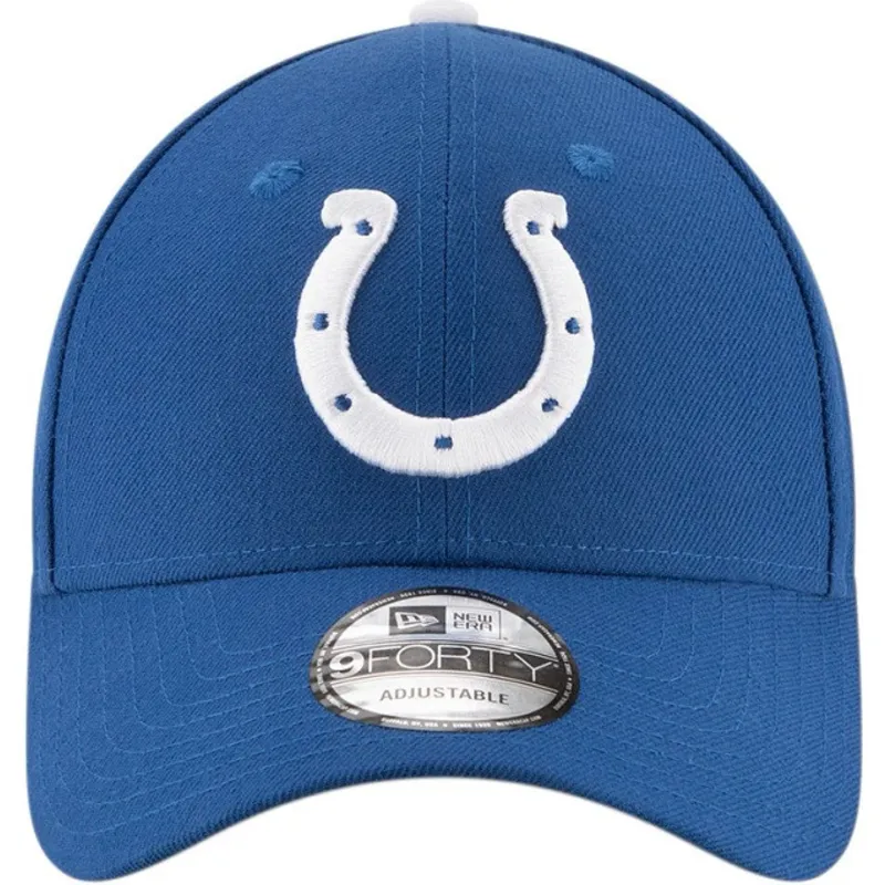 cepur-izliekta-zils-regulejama-lente-9forty-the-league-no-indianapolis-colts-nfl-no-new-era