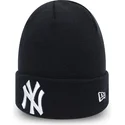 cepur-tumsi-zils-essential-cuff-no-new-york-yankees-mlb-no-new-era