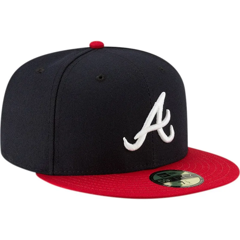 cepur-plakana-tumsi-zils-pieguloss-59fifty-ac-perf-no-atlanta-braves-mlb-no-new-era