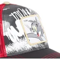 cepur-izliekta-truckeris-melns-snapback-tom2-tom-looney-tunes-no-capslab