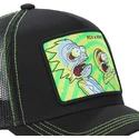 cepur-izliekta-truckeris-melns-snapback-psy2-rick-un-morty-riks-un-mortijs-no-capslab