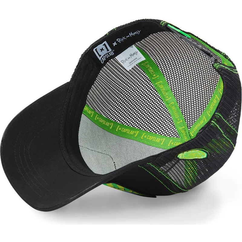 cepur-izliekta-truckeris-melns-snapback-psy2-rick-un-morty-riks-un-mortijs-no-capslab