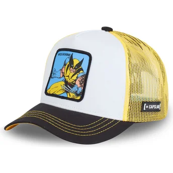 cepur-izliekta-truckeris-balts-snapback-wol2-wolverine-marvel-comics-no-capslab