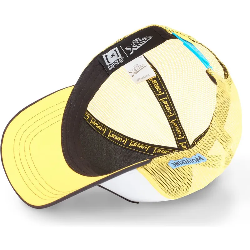cepur-izliekta-truckeris-balts-snapback-wol2-wolverine-marvel-comics-no-capslab