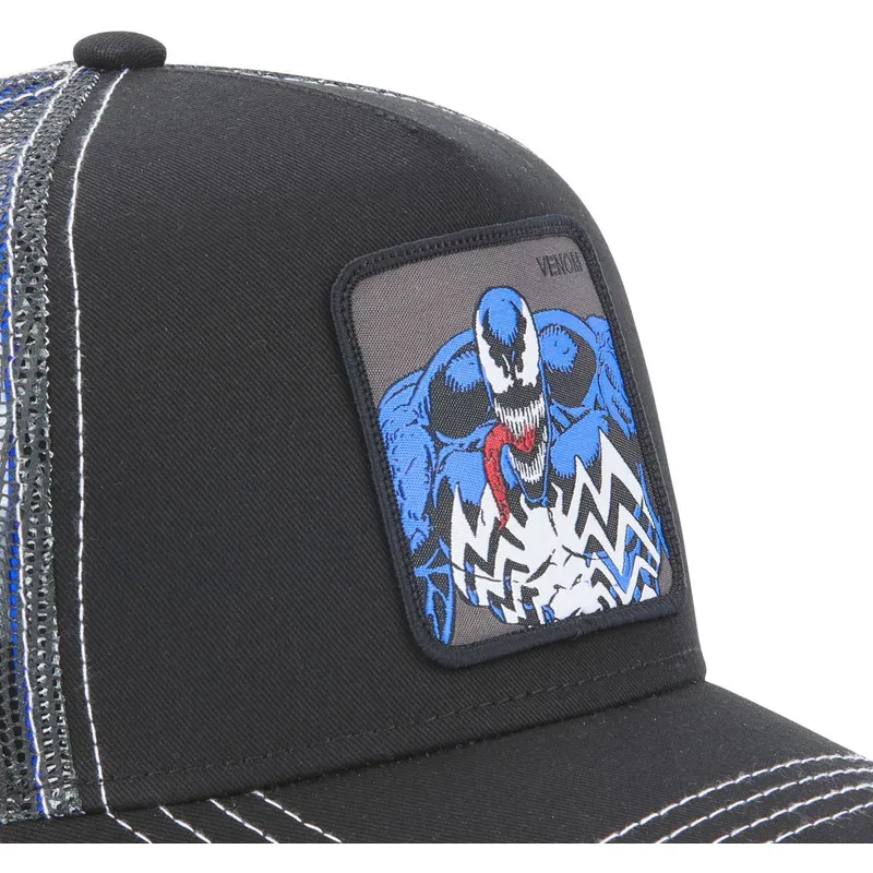 cepur-izliekta-truckeris-melns-snapback-mar3-ven2-venom-marvel-comics-no-capslab